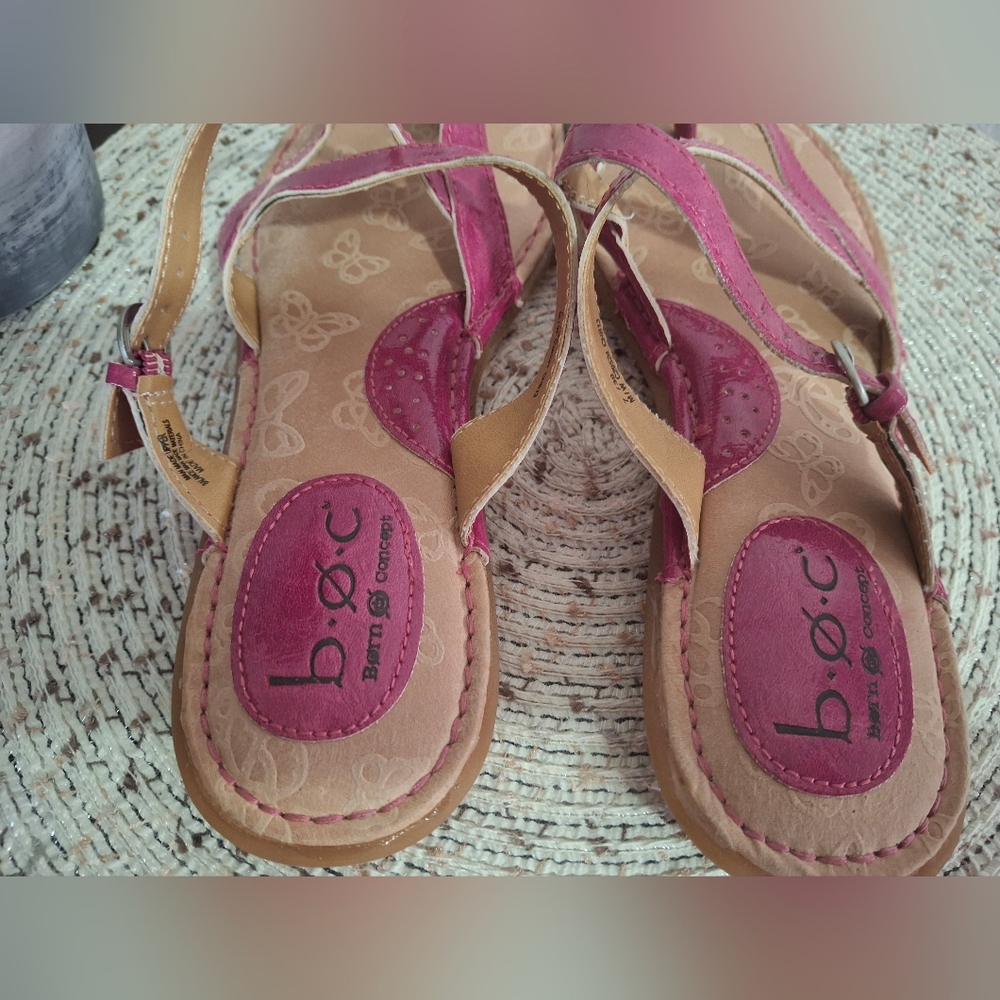 b.o.c. Women's Pink Sandals Size 7. - Picture 5 of 12